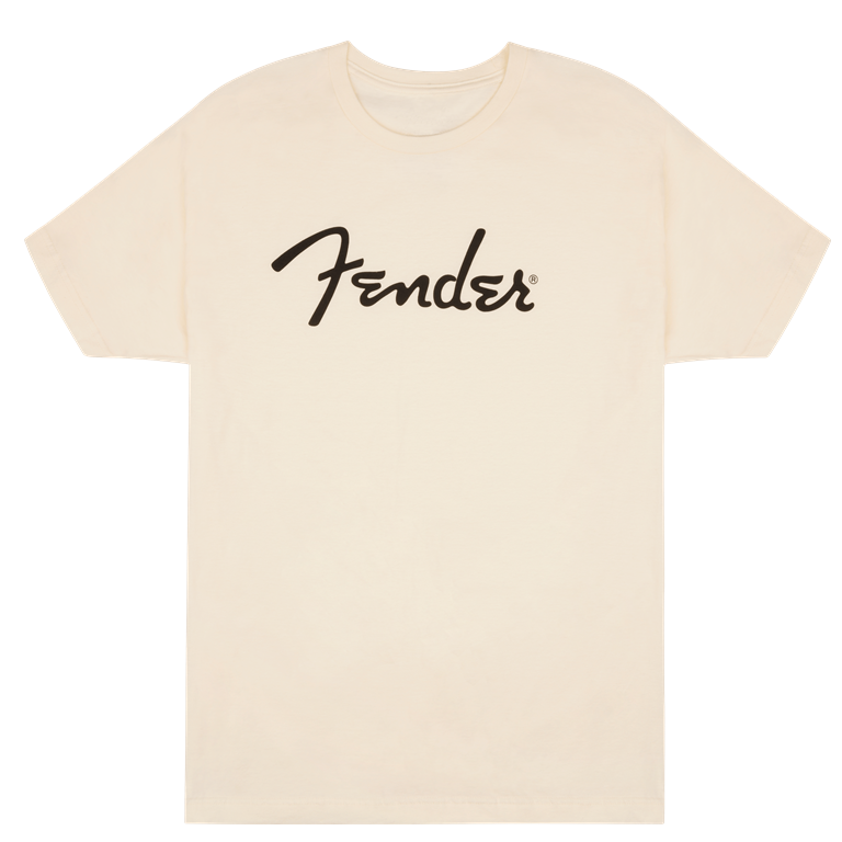 Fender® Spaghetti Logo T-Shirt, Olympic White M