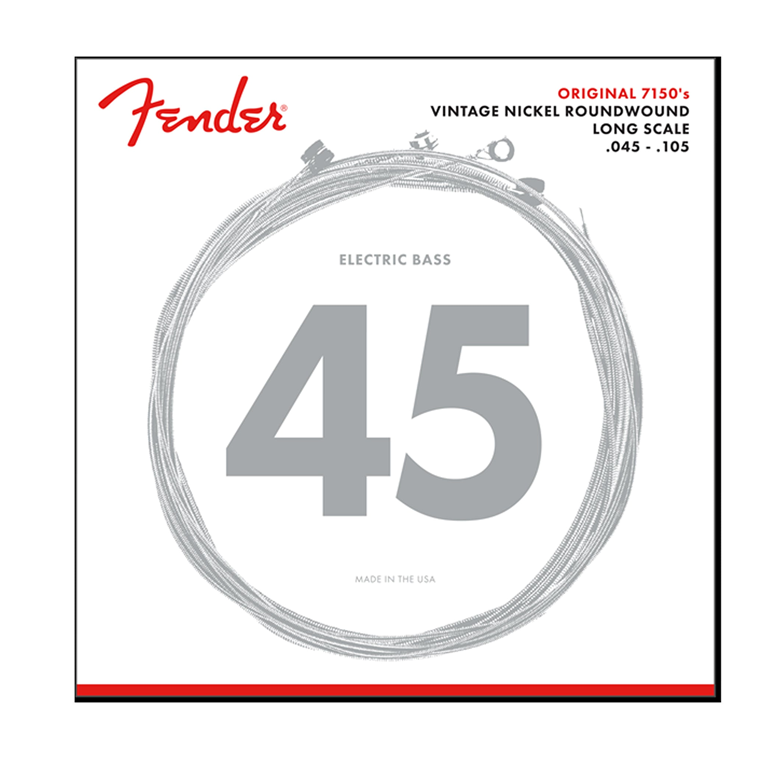Fender 7150 Pure Nickel Bass Strings 45-105
