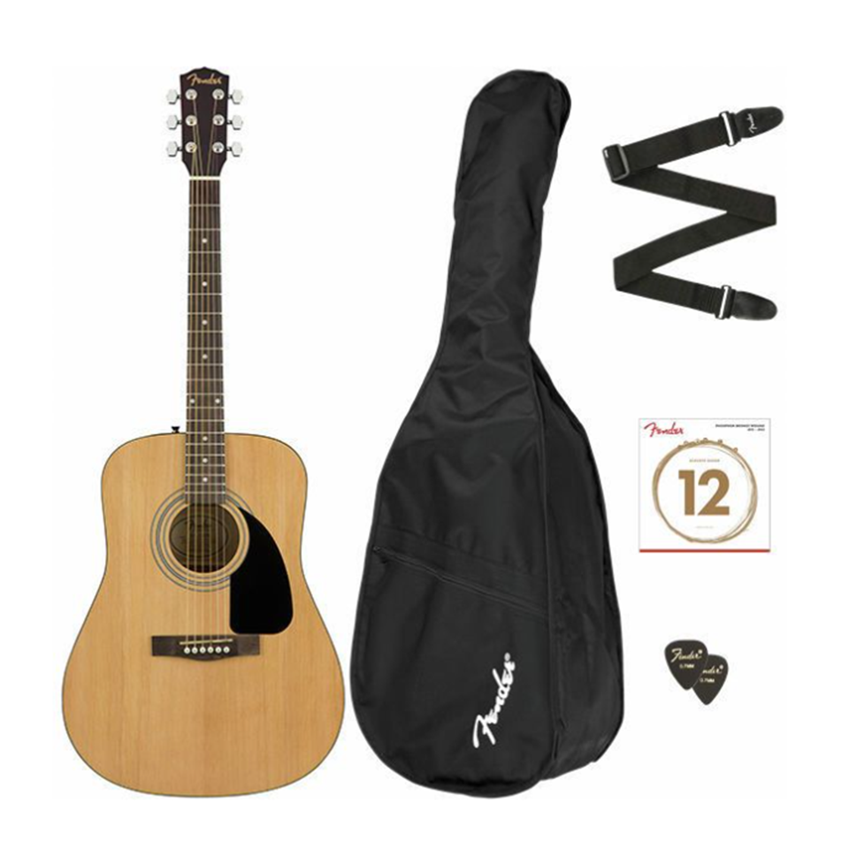 Fender FA-115 Dreadnought Pack Acoustic Guitar