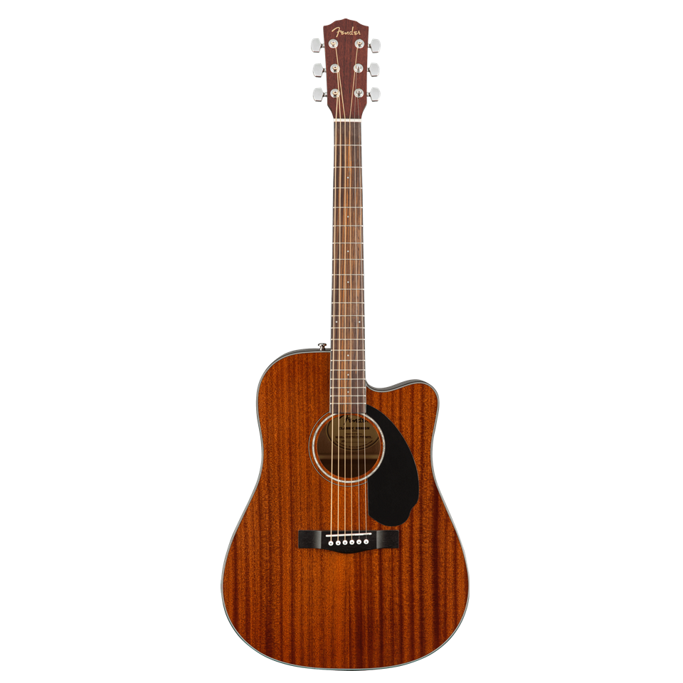 Fender CD-60SCE Dreadnought, All-Mahogany EL.Acoustic Guitar