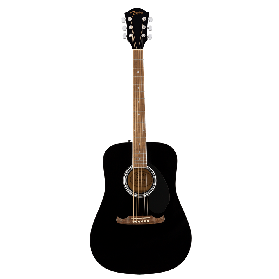 Fender FA-125 Dreadnought Acoustic Guitar WITH BAG (BLACK)
