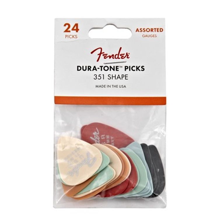 Fender Dura-Tone 351 Picks MIX - Set of Picks 24 pieces