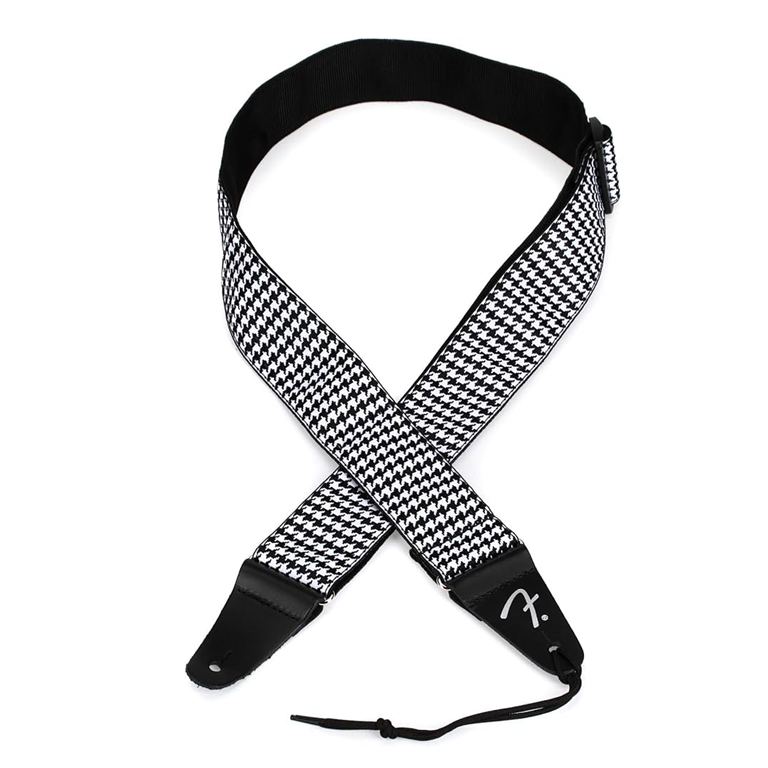 Houndstooth Jacquard Straps WHITE