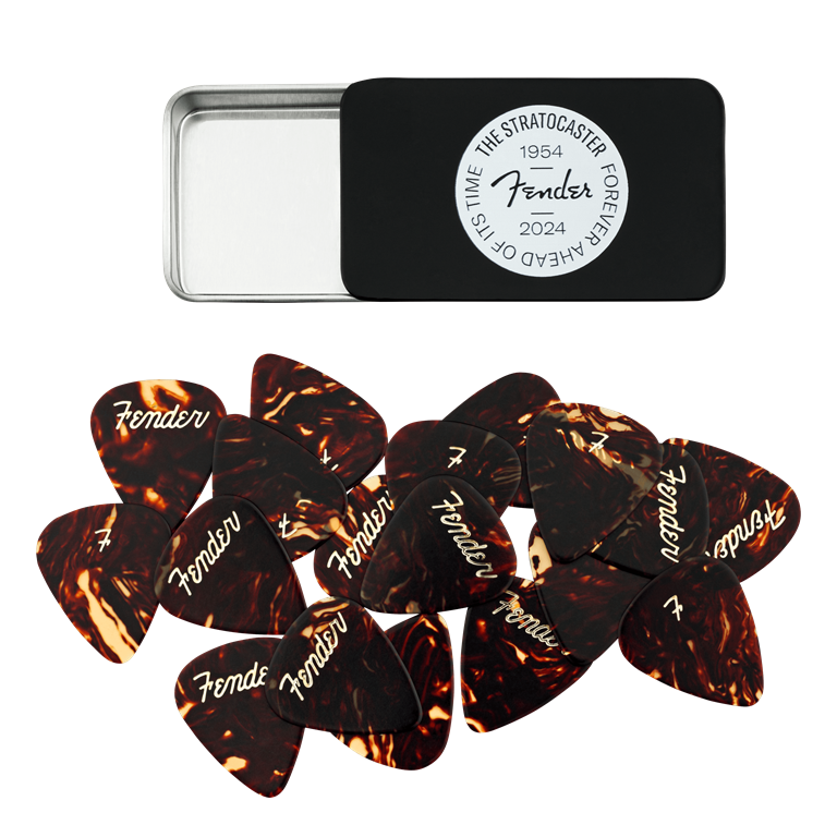 Fender 70th Anniversary Pick Tin - 12 Picks