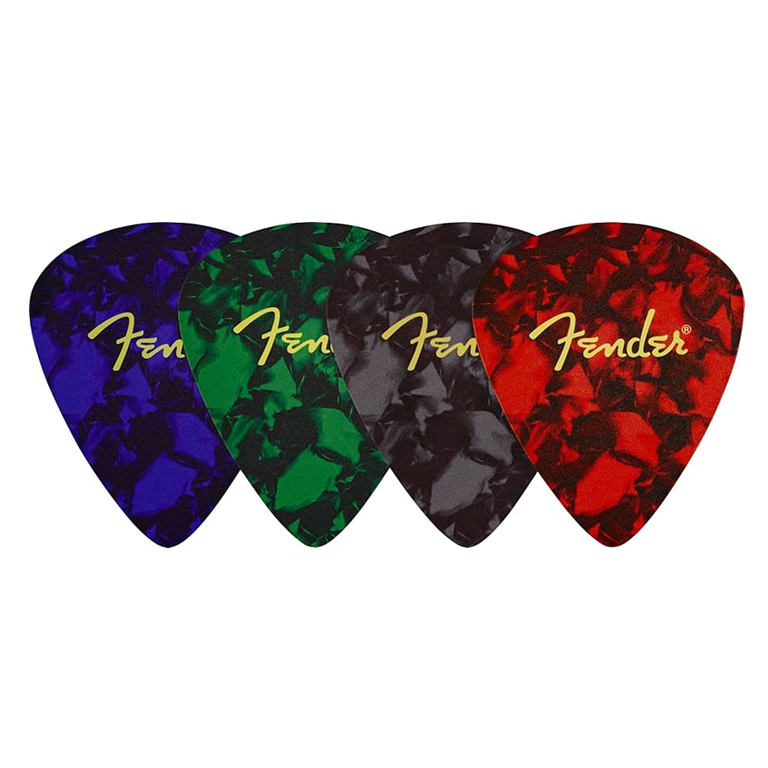 Fender Pick Shape Logo Coasters, 4-Pack